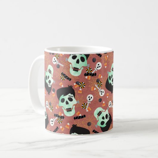 Frankenstein Halloween Monster Mug (Devant gauche)