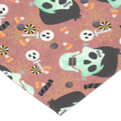 Frankenstein Halloween Party Table Runner Korte Tafelloper (Hoek)