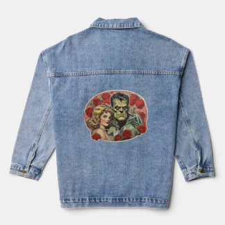  Frankenstein Horror Valentijnsdag Denim Jacket