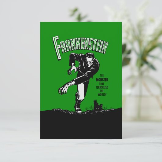 Frankenstein - Invitations / RSVP (Debout devant)
