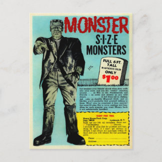Frankenstein Mail Order Advertisement Briefkaart