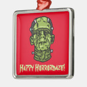 Frankenstein Metalen Ornament (Links)