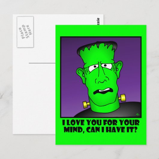 FRANKENSTEIN MIND-2 BRIEFKAART (Voorkant / Achterkant)