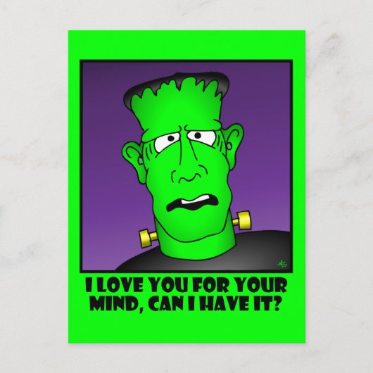 FRANKENSTEIN MIND-2 BRIEFKAART (Voorkant)