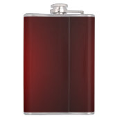 Frankenstein Monster Cartoon met pompoen Heupfles (Achterkant)