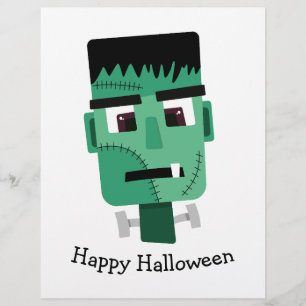 Frankenstein Monster Illustratie Flyer