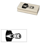 Frankenstein Monster In Suite Rubberstempel (Gestempeld)