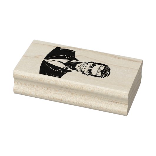 Frankenstein Monster In Suite Rubberstempel (Stempel)