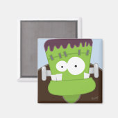 Frankenstein Monster Kids Halloween Magnet (Recto/Verso)