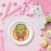 Frankenstein Monster Papieren Bordje (Feest)