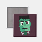 Frankenstein-monsterkop Magneet (Voorkant / Achterkant)