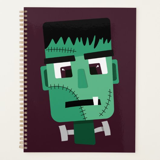 Frankenstein-monsterkop Planner (Voorkant)