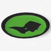 Frankenstein Monster's Silhouette Papieren Bordje (Gekanteld)