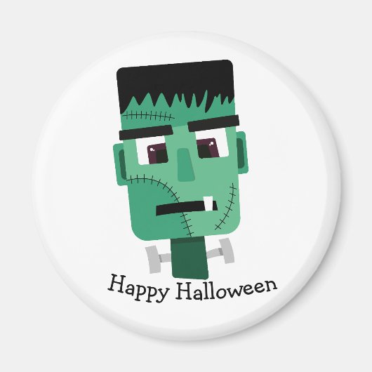 Frankenstein-monter hoofd magneet (Voorkant)