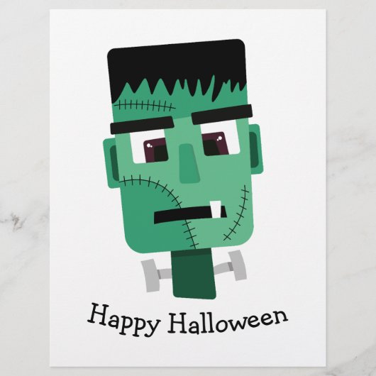 Frankenstein-monterkop Flyer (Voorkant)