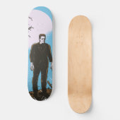 Frankenstein onder de maan - blauw skateboard (Voorkant)