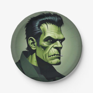 Frankenstein partij borden papieren bordje