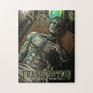 Frankenstein puzzle legpuzzel