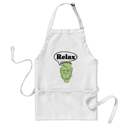 Frankenstein Relax Apron Standaard Schort (Voorkant)