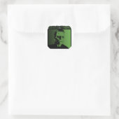 Frankenstein Rock. Ronde Sticker (Tas)