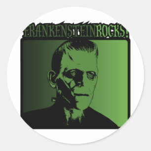 Frankenstein Rock! Ronde Sticker