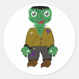 Frankenstein Ronde Sticker
