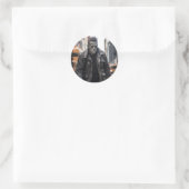Frankenstein Ronde Sticker (Tas)
