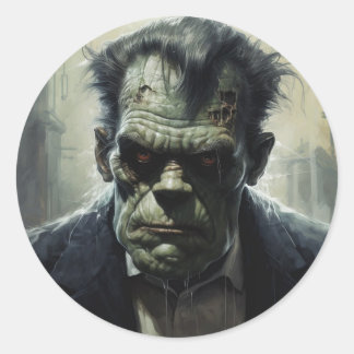 Frankenstein Ronde Sticker
