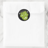 Frankenstein Ronde Sticker (Tas)