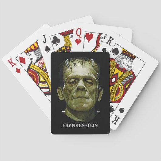 Frankenstein Speelkaarten (Achterkant)