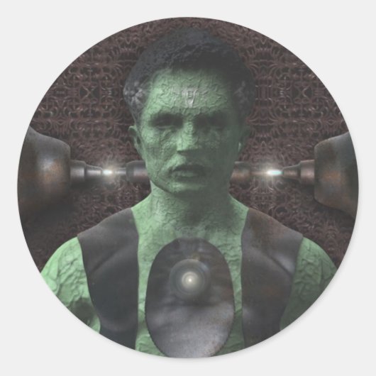 Frankenstein - Stickers Halloween (Devant)