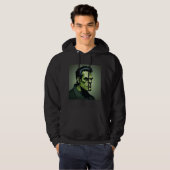 frankenstein, sweat - shirt à capuche noir (Devant entier)