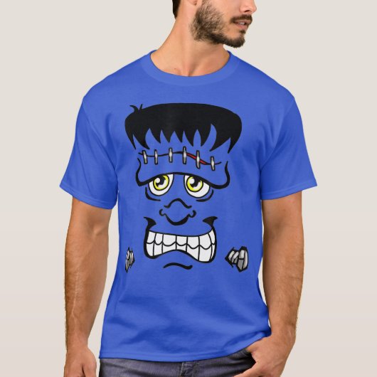 Frankenstein Tshirt Munster Monster Halloween (Devant)