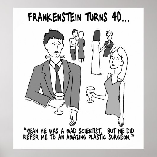 Frankenstein Turns 40 Poster (Voorkant)