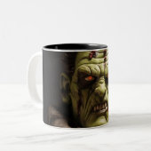 Frankenstein Tweekleurige Koffiemok (Voorkant links)