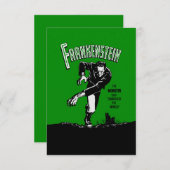 Frankenstein - Uitnodigingen / RSVP (Voorkant / Achterkant)