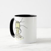 Frankenstein Vibes Éffrayantes Halloween Mug (Devant gauche)