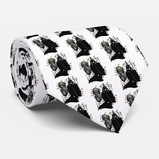 Frankenstein vrijdag verjaardag stropdas (Opgerold)