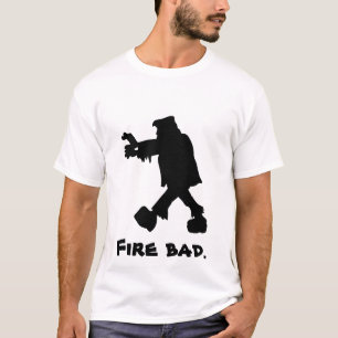 Frankenstein Vuur slecht. T-shirt