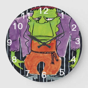Frankenstein Wall Clock Grote Klok