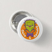 Frankensteinmonster Ronde Button 3,2 Cm (Voorkant /achterkant)