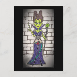 Frankenstein's maleficent briefkaart