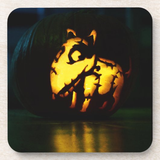 Frankenweenie pumpkin bier onderzetter (Voorkant)