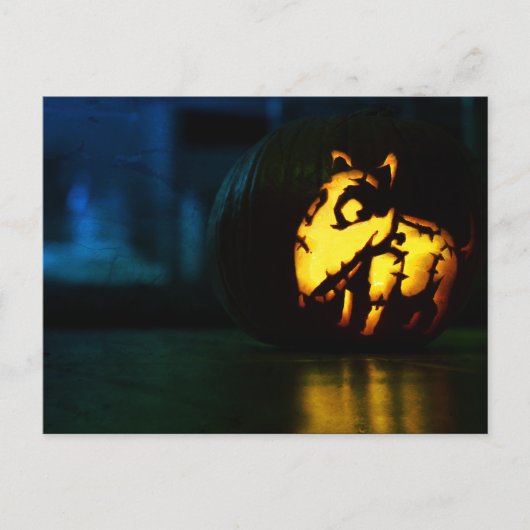 Frankenweenie pumpkin briefkaart (Voorkant)
