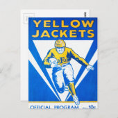 Frankford Yellow Jackets Programme Briefkaart (Voorkant / Achterkant)