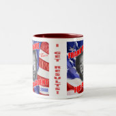 frankforprez-mok tweekleurige koffiemok (Center)