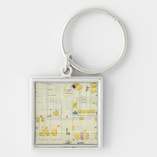 Frankfort, Kentucky 13 Sleutelhanger (Voorkant)