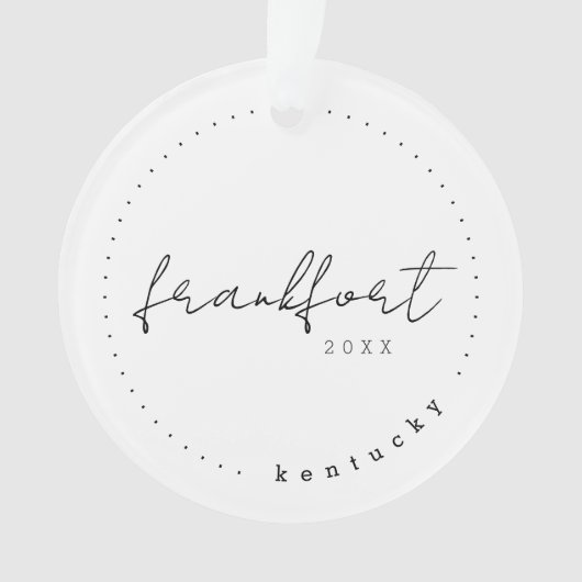 Frankfort, Kentucky KY Travel États-Unis (devant)