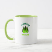 Frankfort Michigan Hometown Coffee Mug (Gauche)