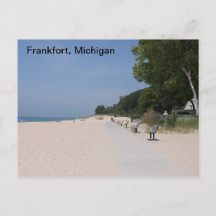 Frankfort Michigan Lakeshore Briefkaart